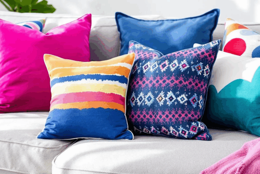 Custom Fabric Pillows